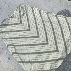 Giorgio Fiorlini Vintage Women's Chevron Pattern Stripe A-Line Skirt Size 10